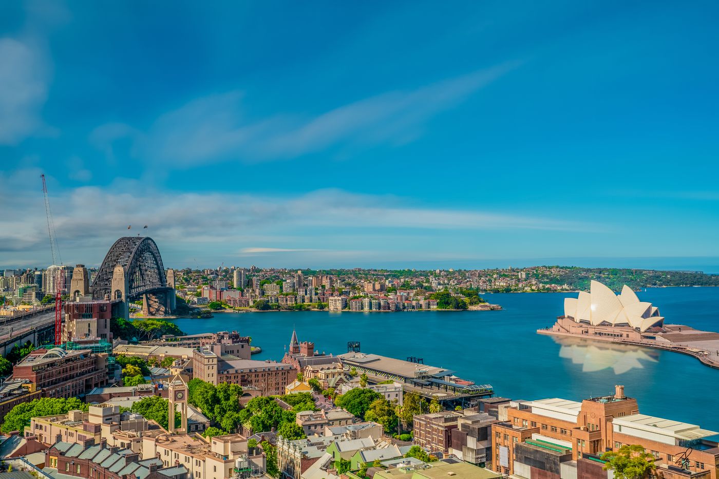 Sydney Harbour Bridge and Opera House